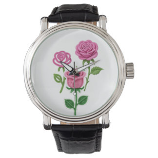 Pipe Cleaner Flower Horloge