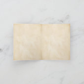 Pipe et flacon de chimie Parchemin personnalisable (Intérieur)