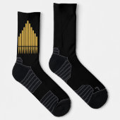 Pipe Organ Gold Virtuoos Prestaties Sokken (Rechts)