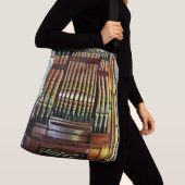 Pipe Organ in de kerk Crossbody Tas (Dichtbij)