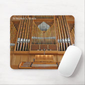 Pipe organ mousepad - St. Stephen's, Seattle Muismat (Met muis)