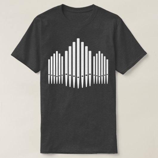Pipe Organ T-shirt (Design voorkant)