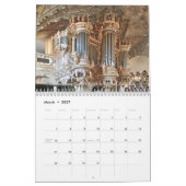 Pipe Organs of the World 2026 - Un calendrier d'or (Mar 2027)