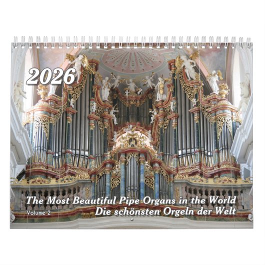 Pipe Organs of the World 2026 - Un calendrier musi (Protection)