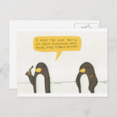 Pipe Tabac Carte postale (Devant / Derrière)