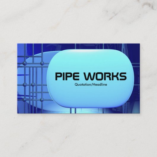 Pipe Works 04 Visitekaartje (Voorkant)
