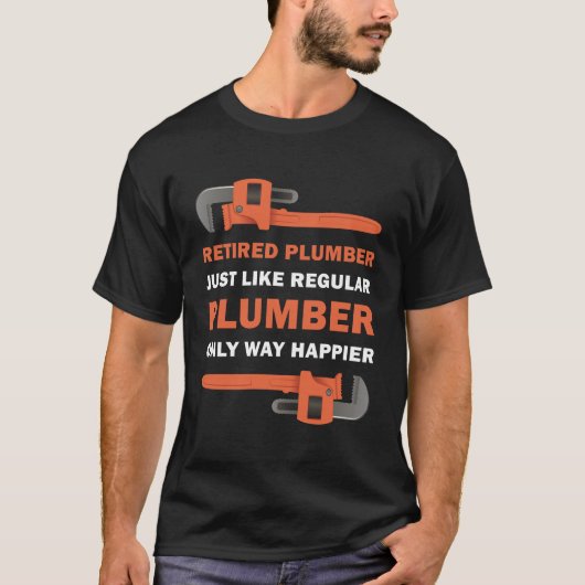 PipeFitter Plumbing - Funny Happy Revermoeber T-shirt (Voorkant)