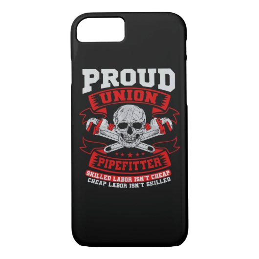 Pipefitter Steamfitter Loodgieter - Geschoolde Arb Case-Mate iPhone Case (Achterkant)