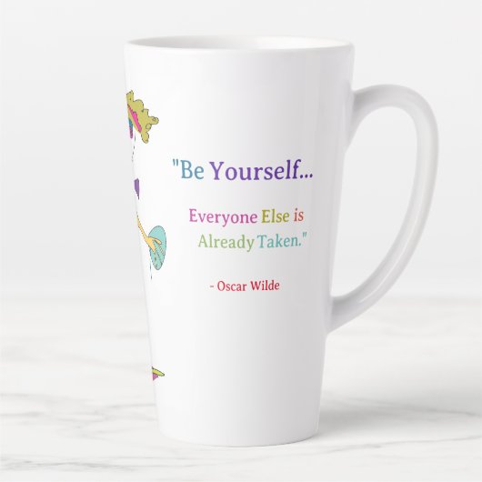 'Piper' - "Be Yourself" (O. Wilde) Latte Mok Rev. (Rechts)