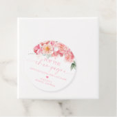 Piper Pioen Bloemen Pop de Champagne Vrijgezellenf Bedankjes Labels (In situ)