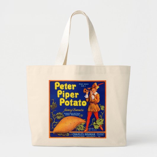 Piper Potato Grote Tote Bag (Voorkant)