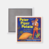 Piper Potato Magneet (Voorkant / Achterkant)