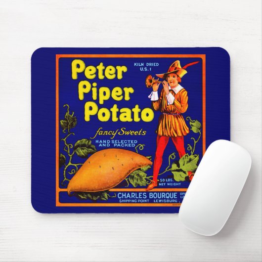 Piper Potato Muismat (Met muis)