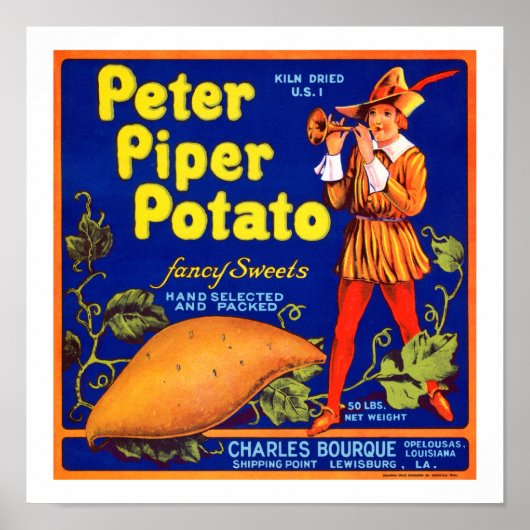 Piper Potato Poster (Voorkant)
