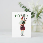 PIPER Red Play Briefkaart (Staand voorkant)