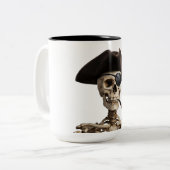 Piper's Tweekleurige Koffiemok (Voorkant links)