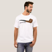 Pipesmoker - Mannen Shirt (Voorkant volledig)