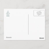 Pipevine swallowtail vlinder briefkaart (Achterkant)