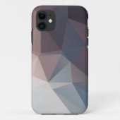 PiPhone, Coque d'art pyramidal Abstrait foncé à cl (Dos)