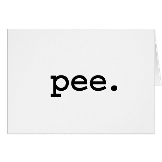 pipi (Devant horizontal)