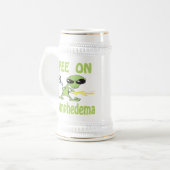 Pipi sur la tasse de Lymphedema (Devant gauche)