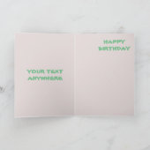 PIPI VINTAGE DE CARTE D'ANNIVERSAIRE DE PHOTO DE (Intérieur)