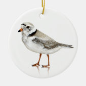 Piping Plover Ornament (Voorkant)