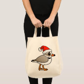 Piping Plover Santa Tote Bag (Voorkant (product))