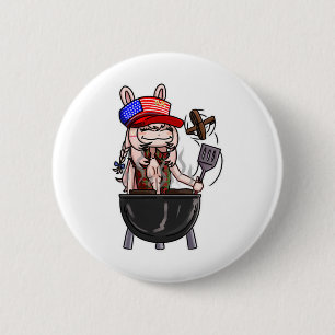 Pipkin Pippa's All American BBQ Ronde Button 5,7 Cm