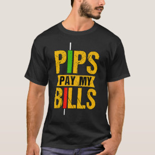 Pips betalen Mijn Bills Blockchain Crypto Trader 1 T-shirt