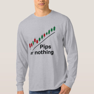 Pips or nothing lange mouw T-shirt
