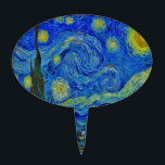 Pique À Gâteau Nuit Van Gogh Starry<br><div class="desc">Le classique Van Gogh Starry Night !</div>