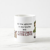 Piqué avec la tasse de café piquante d'amour (Centre)