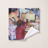 Pique-nique agréable (Gant de toilette)