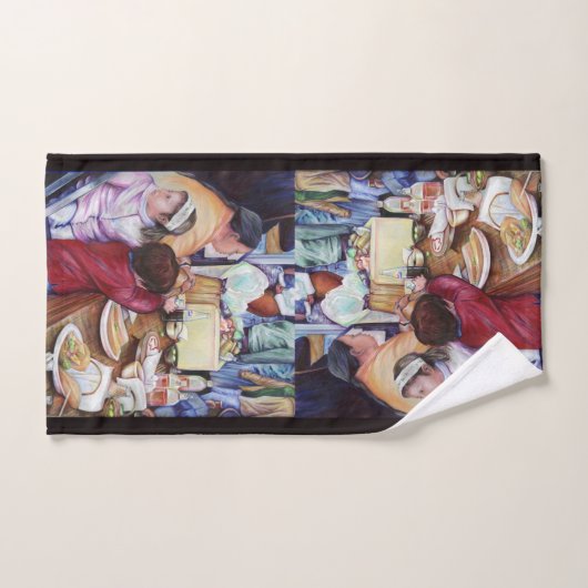 Pique-nique agréable (Serviette à main)