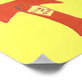 Pique-nique ou traitement Affiches d'Halloween déc (Coin)