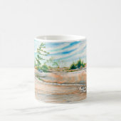 Pique-nique sur la Mug de café Rocks (Centre)