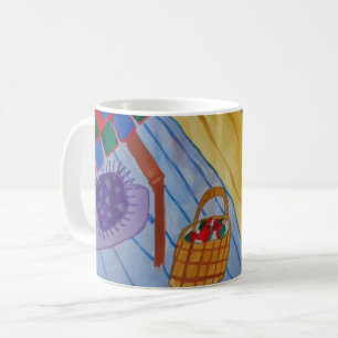 Pique-Nique Sur La Mug De Plage