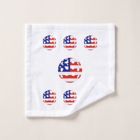 pique-nique USA (Gant de toilette)