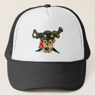 Piraat Airedale Trucker Pet
