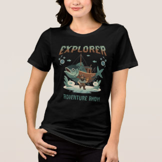 Piraat Avontuur T-Shirt Onderwater