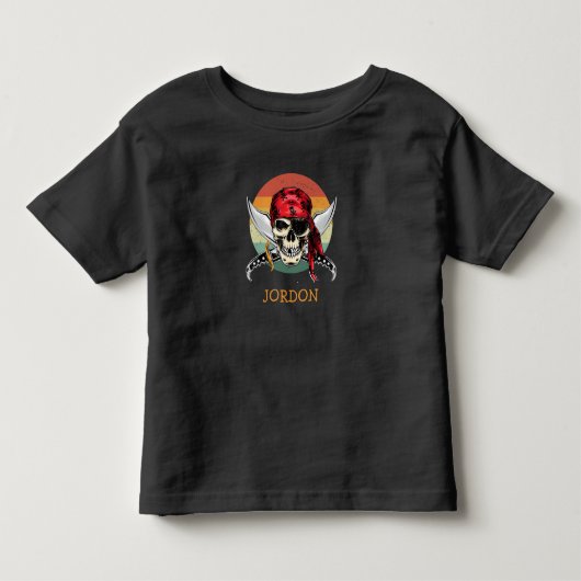 Piraat BABY T-shirt (Voorkant)