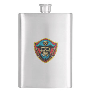 Piraat Kapitein Flask Flacon