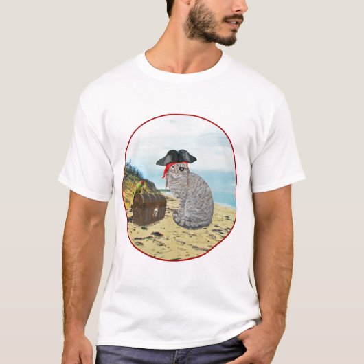 Piraat Kitty T-shirt (Voorkant)