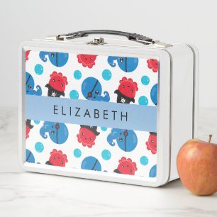 Piraat Octopus, Octopus Patroon, Zee, Jouw naam