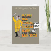 PIRAAT; OUDE ZOUTZAAI KAART (Voorkant)