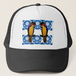Piraat Papegaaien Trucker Pet