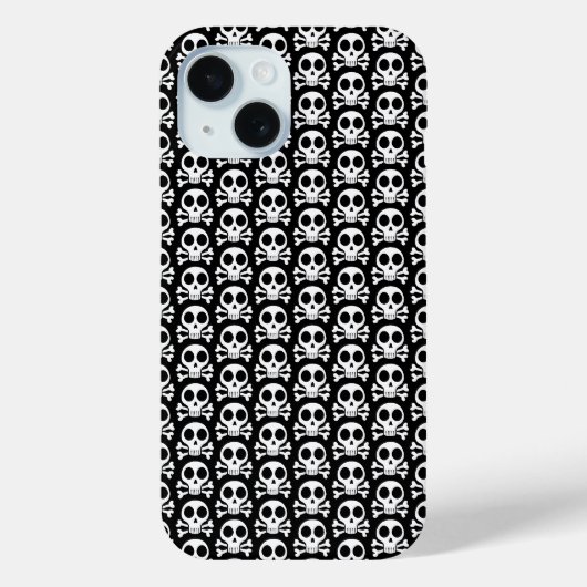 Piraat Schedel Design Case-Mate iPhone Case (Achterkant)