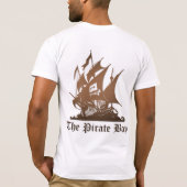 piraat, Sharing is zorgwekkend... T-shirt (Achterkant)