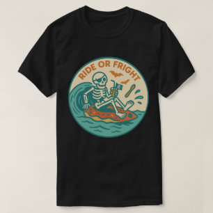 Piraat Skelet Zomer Spooky T-shirt